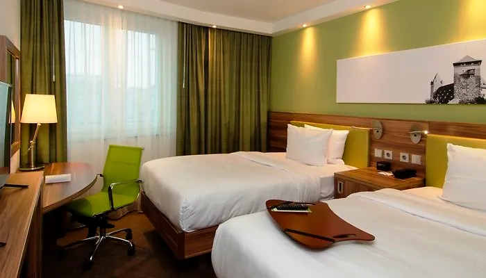 Hotell Hampton By Hilton Frankfurt Centre